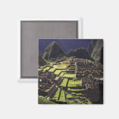 Machu Picchu, Peru Magnet (Vorderseite/Rückseite)