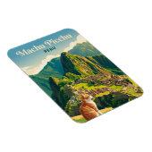 Machu Picchu Peru Magnet (Rechte Seite)