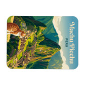 Machu Picchu Peru Magnet (Horizontal)