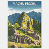Machu Picchu Peru Magnet (Vorderseite)