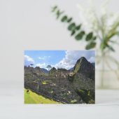 Machu Picchu, Peru, Nachmittag Postkarte (Stehend Vorderseite)
