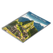 Machu Picchu Peru Notizblock (Linke Seite)