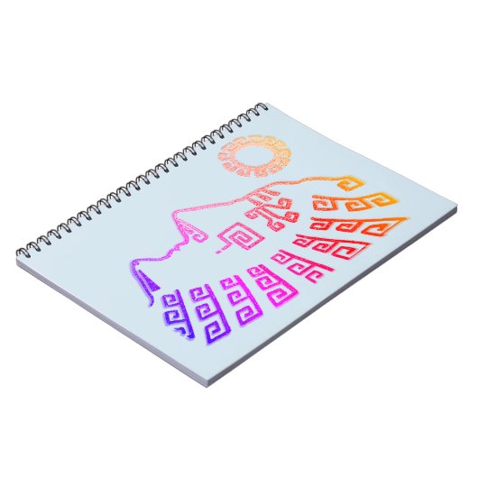 Machu Picchu Peru Notizblock (Linke Seite)