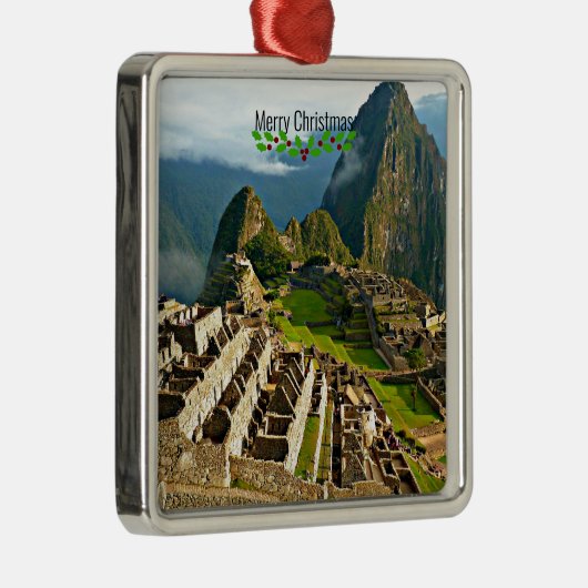 Machu Picchu, Peru, Ornament Aus Metall (Rechts)