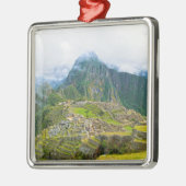 Machu Picchu, Peru Ornament Aus Metall (Links)