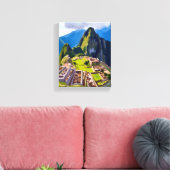 Machu Picchu Peru Painting Leinwanddruck (Insitu (Wohnzimmer))