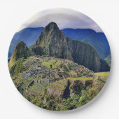 MACHU PICCHU - Peru - Panorama Pappteller (Vorderseite)