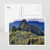 MACHU PICCHU - Peru - Panorama Postkarte (Vorne/Hinten)