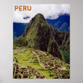 Machu Picchu, Peru Poster