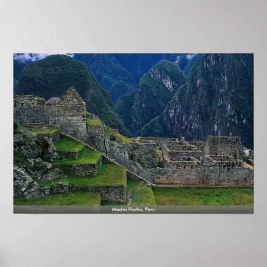 Machu Picchu, Peru Poster (Vorne)