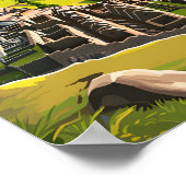 Machu Picchu Peru Poster (Ecke)