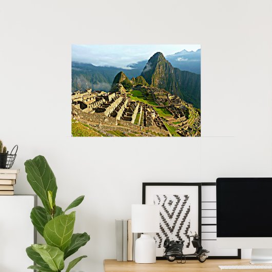 Machu Picchu, Peru Poster (Heimbüro)