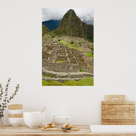 Machu Picchu, Peru Poster (Küche)