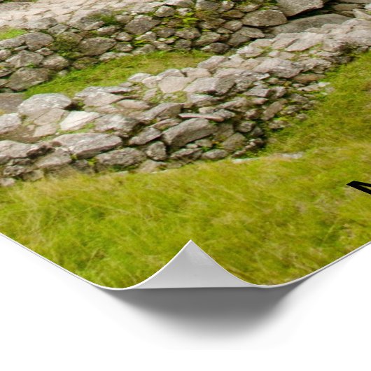 Machu Picchu, Peru Poster (Ecke)