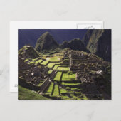 Machu Picchu, Peru Postkarte (Vorne/Hinten)