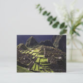 Machu Picchu, Peru Postkarte (Stehend Vorderseite)