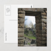 Machu Picchu, Peru Postkarte (Vorne/Hinten)