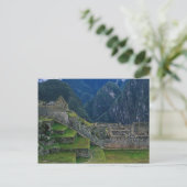 Machu Picchu, Peru Postkarte (Stehend Vorderseite)