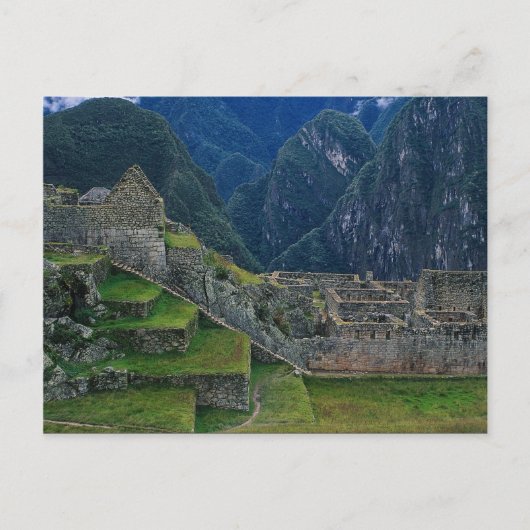 Machu Picchu, Peru Postkarte (Vorderseite)