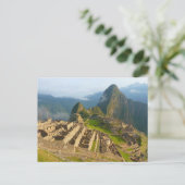 Machu Picchu, Peru Postkarte (Stehend Vorderseite)