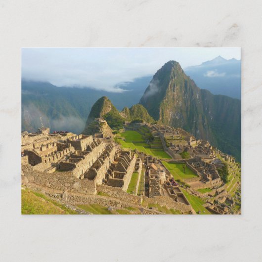 Machu Picchu, Peru Postkarte (Vorderseite)