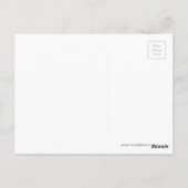 Machu Picchu, Peru Postkarte (Rückseite)