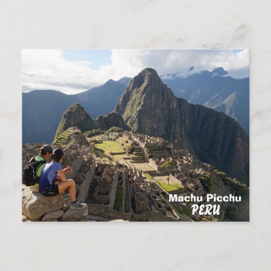 Machu Picchu, Peru Postkarte (Vorderseite)