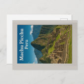 Machu Picchu – Peru Postkarte (Vorne/Hinten)