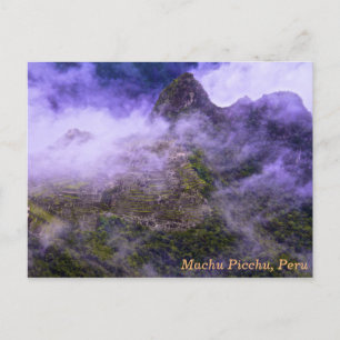 Machu Picchu, Peru Postkarte