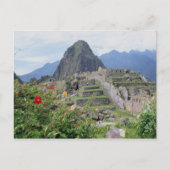 Machu Picchu, Peru Postkarte (Vorderseite)