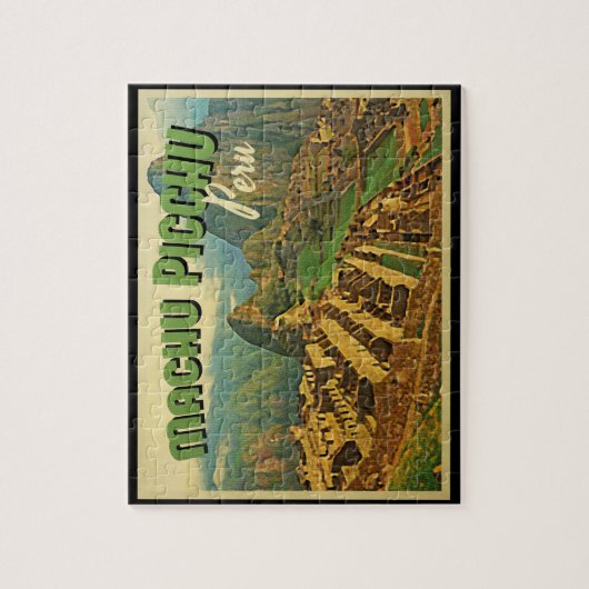 Machu Picchu Peru Puzzle (Vertikal)