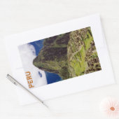Machu Picchu, Peru Rechteckiger Aufkleber (Umschlag)