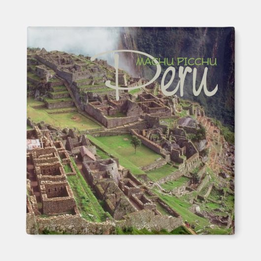 MACHU PICCHU Peru Reise Souvenir Magnet (Vorne)