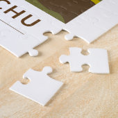 Machu Picchu Peru Reisen Art Retro Puzzle (Seite)
