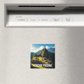 Machu Picchu Peru ReiseSouvenir Magnet (In Situ (Geschirrspüler))