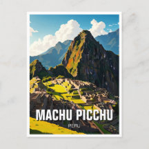 Machu Picchu Peru ReiseSouvenir
