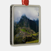 Machu Picchu, Peru Silbernes Ornament (Rechts)