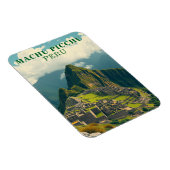 Machu Picchu Peru Souvenir Ancient Inca Magnet (Rechte Seite)
