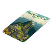 Machu Picchu Peru Souvenir Ancient Inca Magnet (Linke Seite)