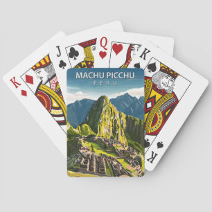 Machu Picchu Peru Spielkarten