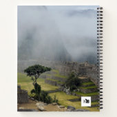 Machu Picchu Peru Spiral Notebook Notizblock (Rückseite)
