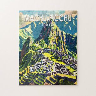 Machu Picchu Peru Südamerika Kunst, Dichtung und M Puzzle