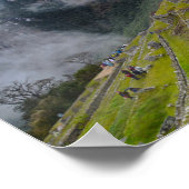 Machu Picchu, Peru, Terrassen Poster (Ecke)