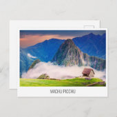 Machu Picchu, peruanische Postkarte (Vorne/Hinten)