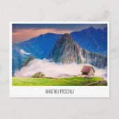 Machu Picchu, peruanische Postkarte (Vorderseite)