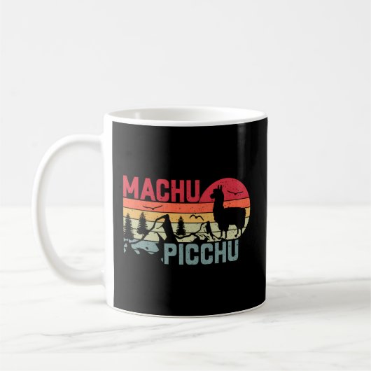 Machu Picchu Peruanischer Pride Peru Reisen Kaffeetasse (Links)