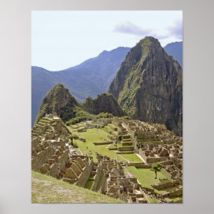 Machu Picchu Plakat