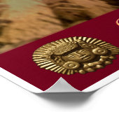 Machu Picchu-Plakat Poster (Ecke)