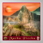 Machu Picchu-Plakat Poster (Vorne)