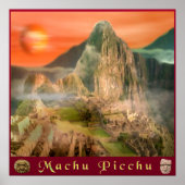 Machu Picchu-Plakat Poster (Vorne)